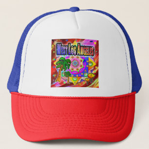 West Los Angeles Tropical Friends Hat Truckerkappe