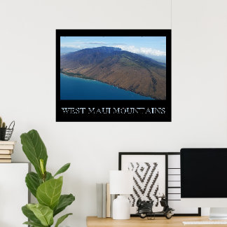 West Maui Mountains Poster