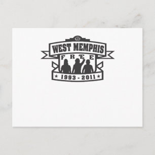 West Memphis Three Postkarte