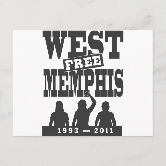West Memphis Three Postkarte (Vorderseite)