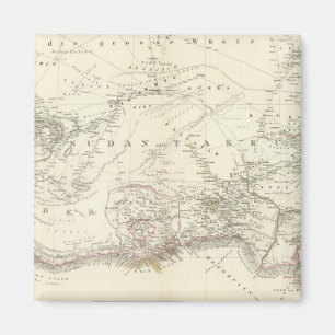 West-Mittel-Afrika - West-Zentralafrika Magnet