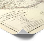 West Mittel Afrika - West-Zentralafrika Poster (Ecke)