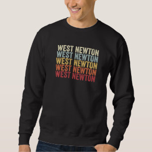 West Newton Pennsylvania West Newton PA Retro Alt Sweatshirt