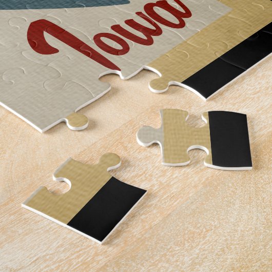 West Okoboji Seen Fischen Puzzle (Seite)