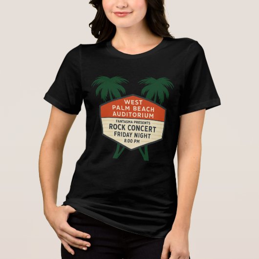 West Palm Beach Auditorium Marquee Concept Shirt (Vorderseite)