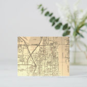 West Palm Beach, FL Vintage Karte (Stehend Vorderseite)