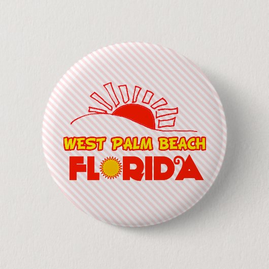 West Palm Beach, Florida Button (Vorderseite)