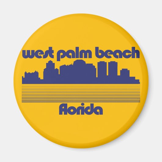 West Palm Beach Florida Magnet (Vorne)