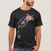 West Palm Beach Florida Sea Turtle Lover Beach Vac T-Shirt (Vorderseite)