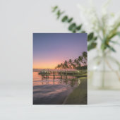 West Palm Beach, Florida, Sunset Postkarte (Stehend Vorderseite)