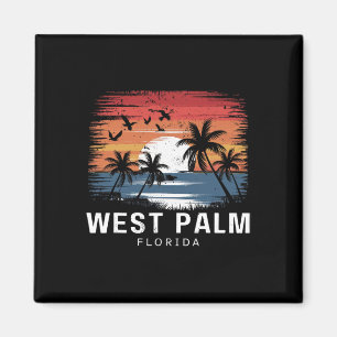 West Palm Beach Florida Surfen Surfer Magnet