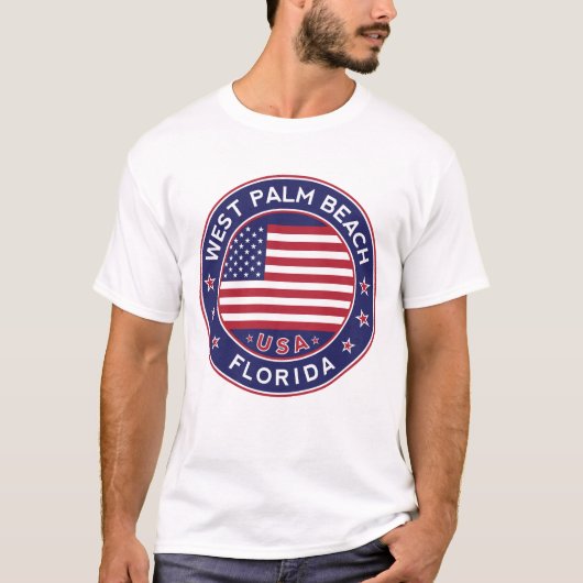 West Palm Beach, Florida T-Shirt (Vorderseite)