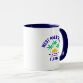 West Palm Beach Florida Tasse (VorderseiteRechts)