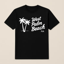 West Palm Beach Florida Tropenschrift Minimalistis