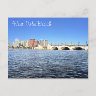 West Palm Beach, Florida, USA Postkarte