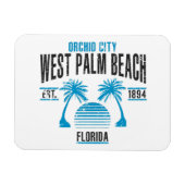 West Palm Beach Magnet (Horizontal)