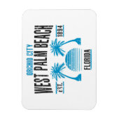 West Palm Beach Magnet (Vertikal)