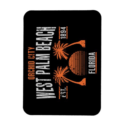 West Palm Beach Magnet (Vertikal)