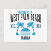 West Palm Beach Postkarte (Vorderseite)