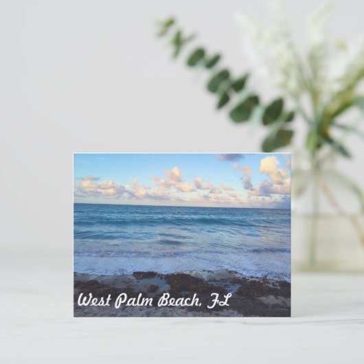 West Palm Beach Postkarte (Stehend Vorderseite)