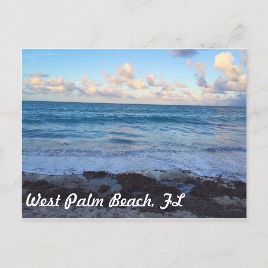 West Palm Beach Postkarte (Vorderseite)