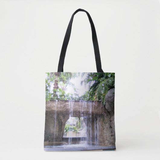 West Palm Beach Tropischer Wasserfall-Tasche Desig Tasche (Vorderseite)