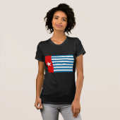 West Papua Flag / Morgenstern T-Shirt (Vorne ganz)