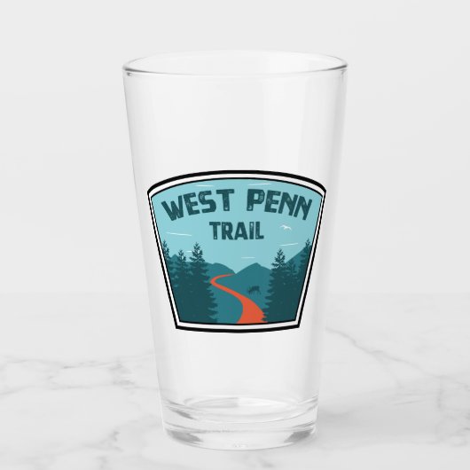 West Penn Trail Pennsylvania Glas (Vorderseite)
