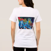 West Philly Graffiti #1 Tri-Blend Shirt (Rückseite)