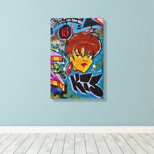West Philly Graffiti#2 Leinwanddruck (Insitu (Holzboden))