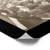 West Point Baseball Foto 1902 Poster (Ecke)