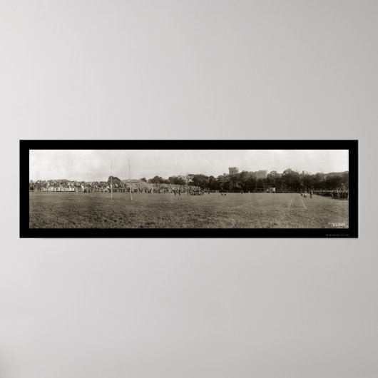 West Point Football Foto 1909 Poster (Vorne)