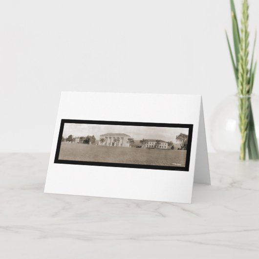 West Point Gebäude Foto 1909 Karte (Vorderseite)