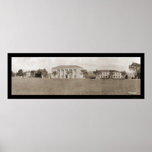 West Point Gebäude Foto 1909 Poster (Vorne)