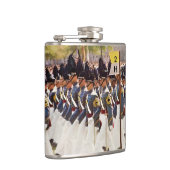 West Point-Kadett-kundengerechter Text Flachmann (Rechts)