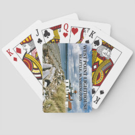 West Point Lighthouse, Seattle Washington Spielkarten