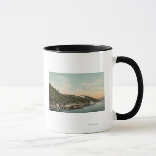 West Point, NY - Ansicht des Hafens auf dem Hudson Tasse