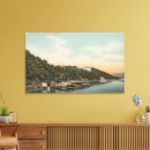West Point, NY - Aussicht auf den Hafen am Hudson  Leinwanddruck (Insitu (Wohnzimmer))