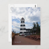 West Point, PEI Postkarte (Vorne/Hinten)