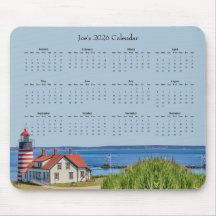 West Quoddy Head Leuchtturm – 2026 Kalender