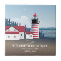 West Quoddy Head Leuchtturm