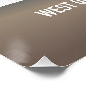 West Quoddy Head Leuchtturm Poster (Ecke)