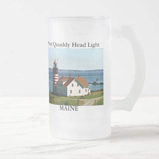West Quoddy Head Light, Mattierte Tasse (Rechts)