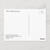 West Quoddy Head Light Postkarte (Rückseite)