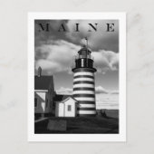 West Quoddy Head Light Postkarte (Vorderseite)