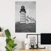 West Quoddy Head Light Station Poster (Heimbüro)