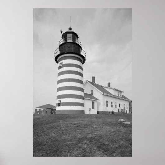 West Quoddy Head Light Station Poster (Vorne)