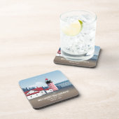 West Quoddy Head Lighthouse Getränkeuntersetzer (Rechte Seite)