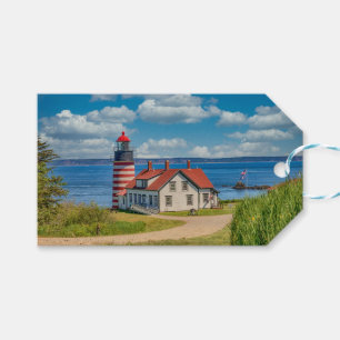 West Quoddy Head Lighthouse, Lubec, Maine Geschenkanhänger