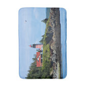 West Quoddy Head Lighthouse, Maine Badematte (Vorderseite Vertikal)